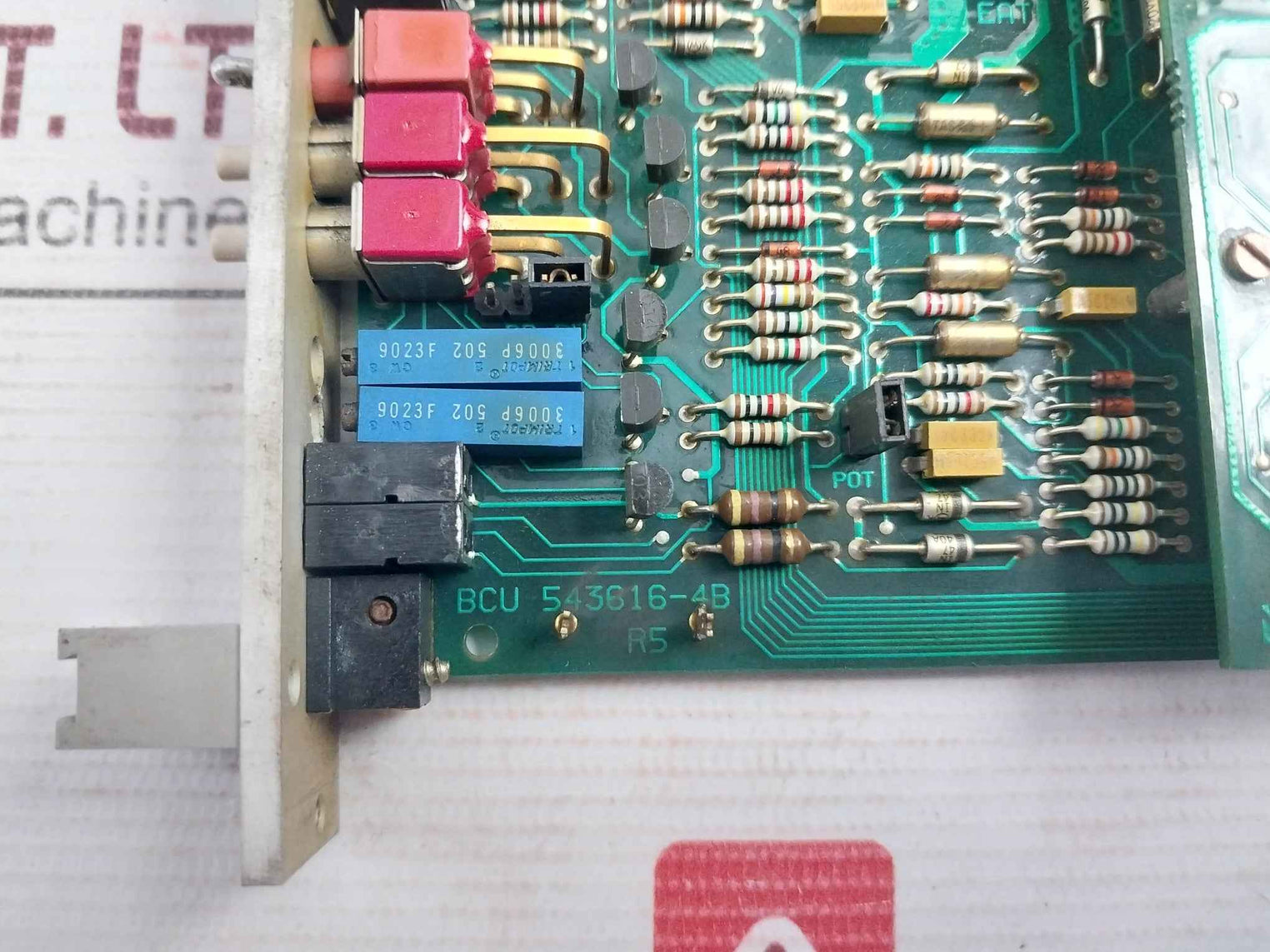 Valmet Automation 543616-4B Bcu Muunnin Binary Control Unit Pcb M851241 M1