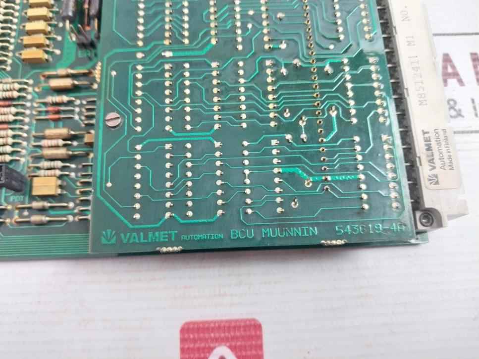 Valmet Automation 543616-4B Bcu Muunnin Printed Circuit Board 543619-4A