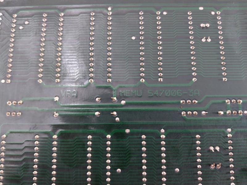 Valmet Automation 547006-3A Memory Board M8510401 M1 547006-3B Vpa Memu 94V-1