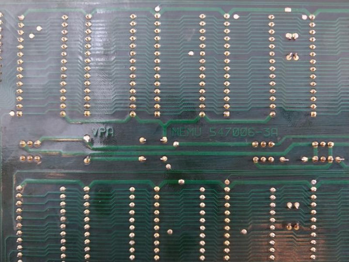 Valmet Automation 547006-3A Memory Board M851040 M1 Vpa Memu 547006-3B 94V-1