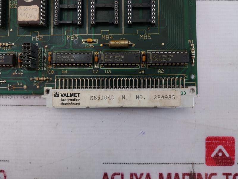 Valmet Automation 547006-3A Memory Board M851040 M1 Vpa Memu 547006-3B 94V-1