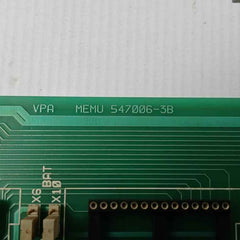 Valmet Automation 547006-3A Memu Memory Board 94V-0 M8510401 03