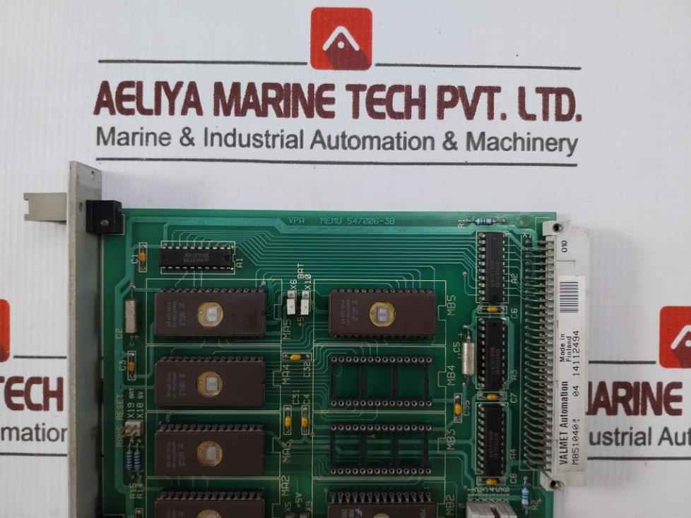 Valmet Automation 547006-3A Memu Memory Board M8510401 65424923A Mt503