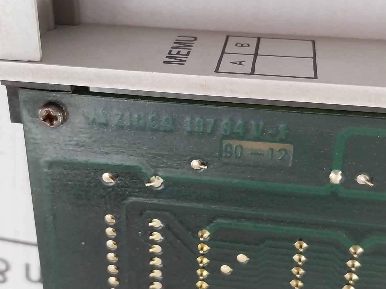 Valmet Automation 547006-3A Vpa Memu Module Memory Board M851040