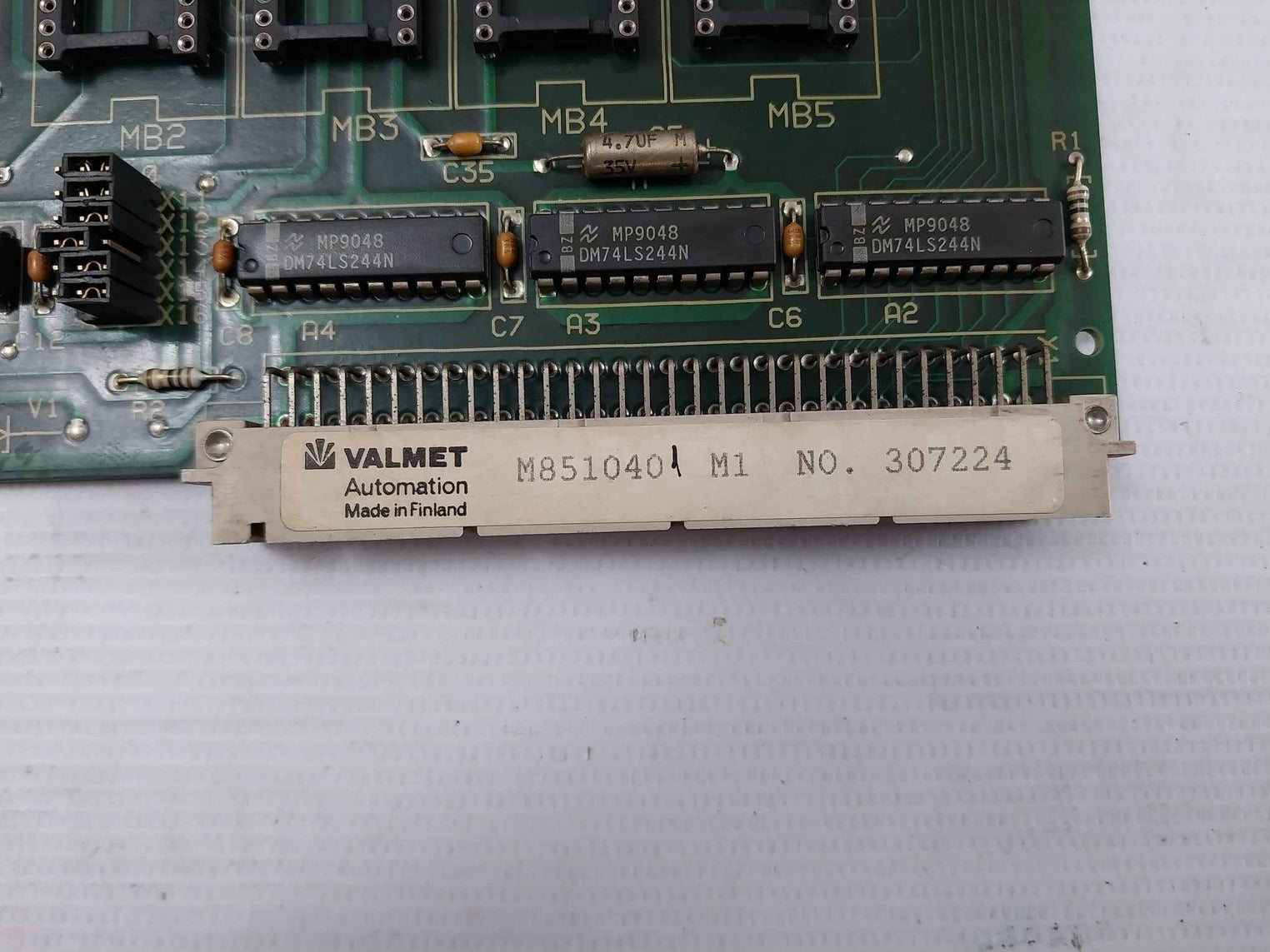 Valmet Automation 547006-3B Memory Board M8510401 M1 94V-1 547006-3A