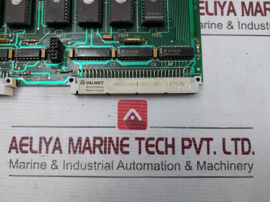 Valmet Automation 547006-3B Memory Board Memu M851040 1 M1 547006-3A Mt924