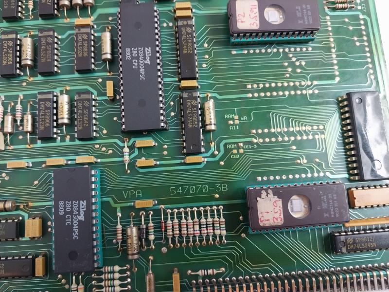 Valmet Automation 547070-3A Cpu Module 547070-3B M851004/M2 Mt916