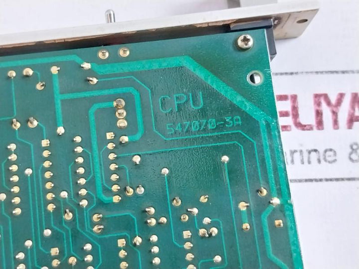 Valmet Automation 547070-3A Printed Circuit Board 547070-3B 287795 94V-1