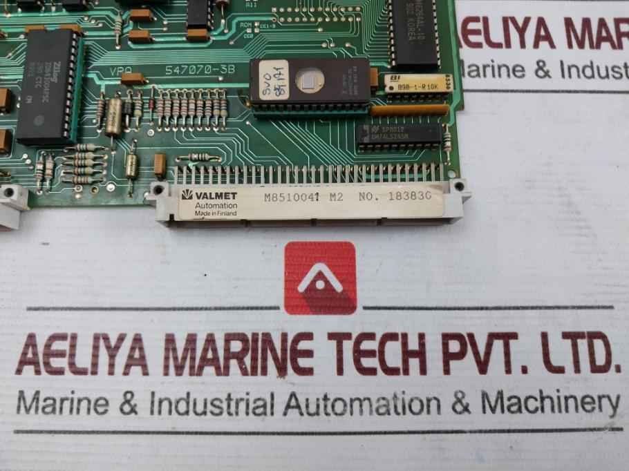 Valmet Automation 547070-3B Printed Circuit Board M8510041 M2
