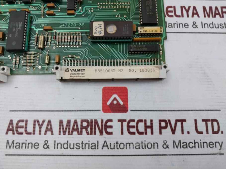Valmet Automation 547070-3B Printed Circuit Board M8510041 M2