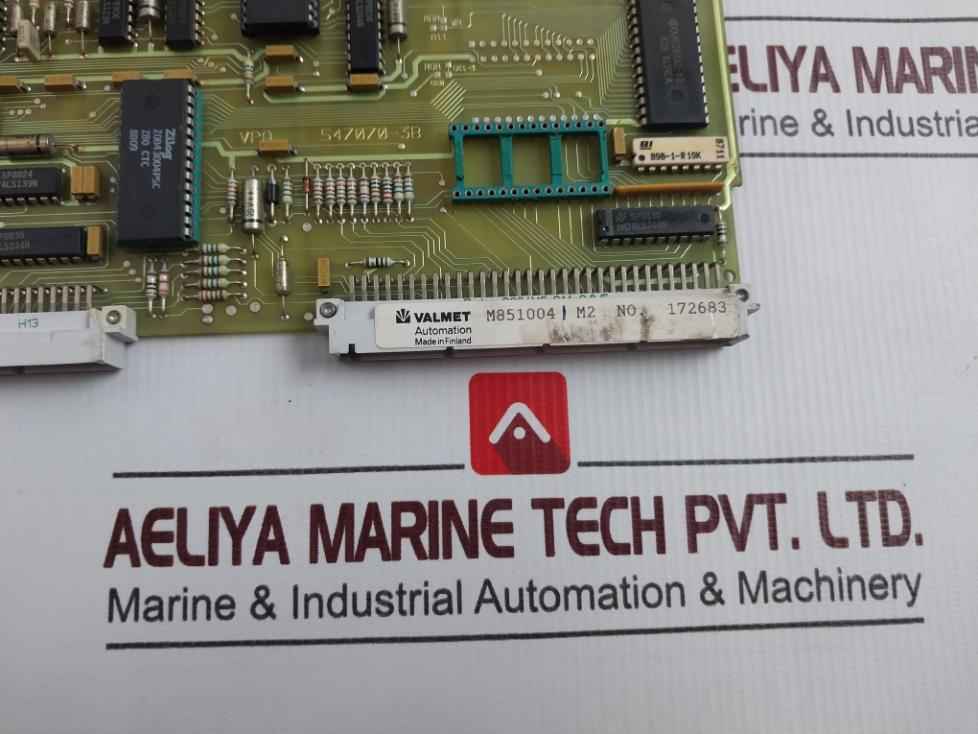 Valmet Automation 547070-3b Cpu Pcb Module 547070-3a