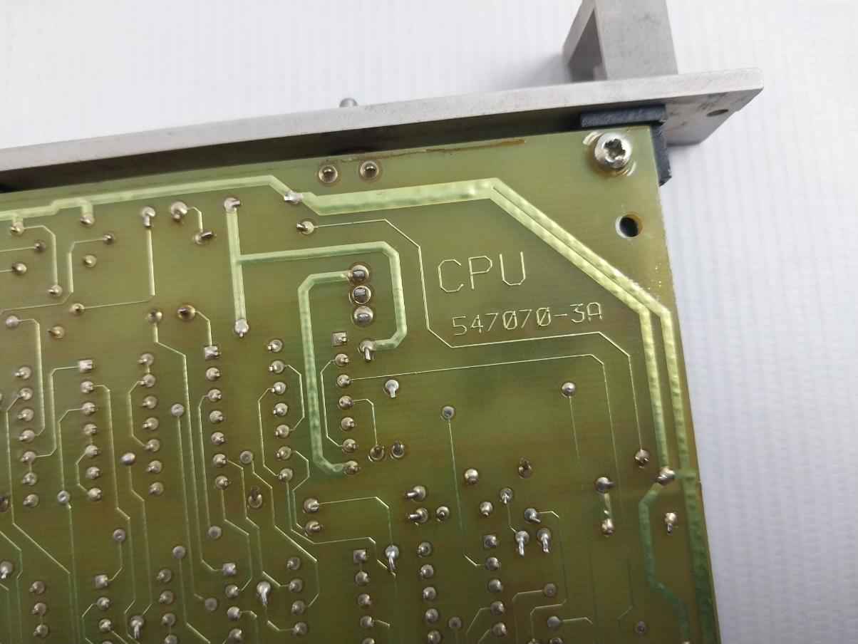 Valmet Automation 547070-3b Cpu Pcb Module 547070-3a