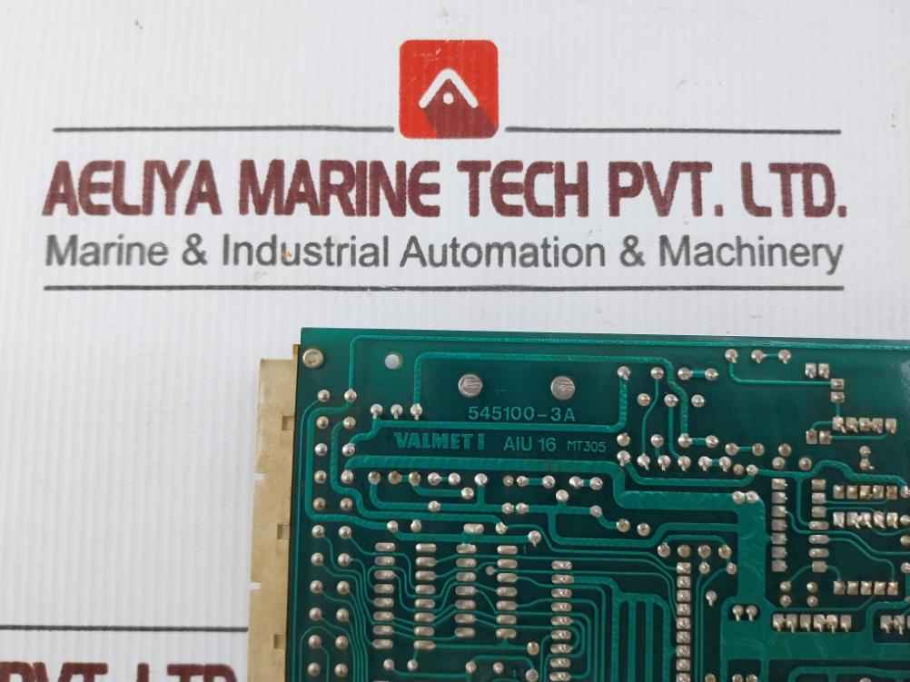 Valmet Automation Aiu 16 Analog Input Module 545100-3A