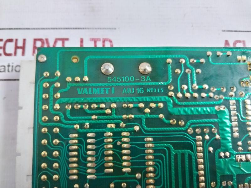 Valmet Automation Aiu 16 Analog Input Module 545100-3B M8512071 M1 306512