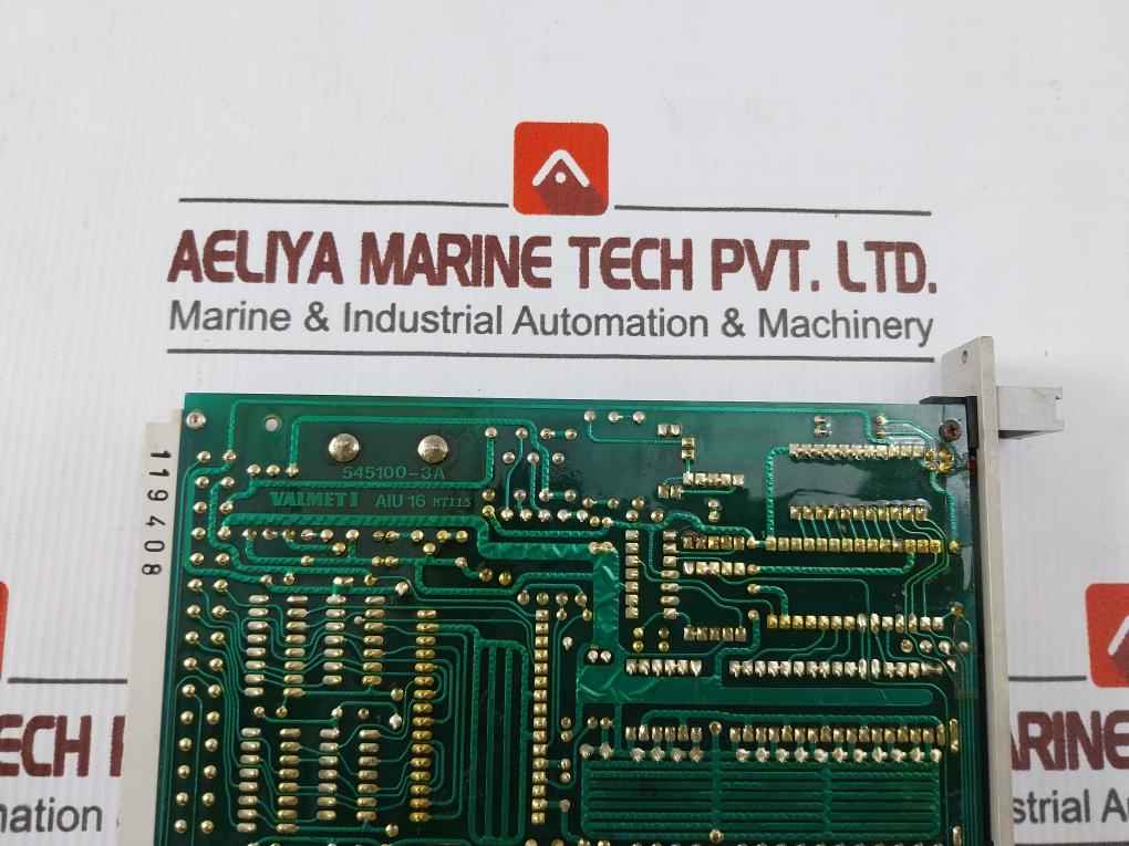Valmet Automation Aiu 16 Analog Input Module M8512071 M1