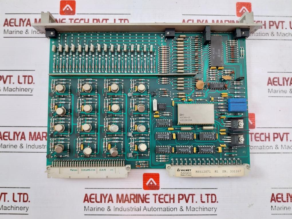 Valmet Automation Aiu 16 Analog Input Module M8512071 M1 545100-3B Mt145