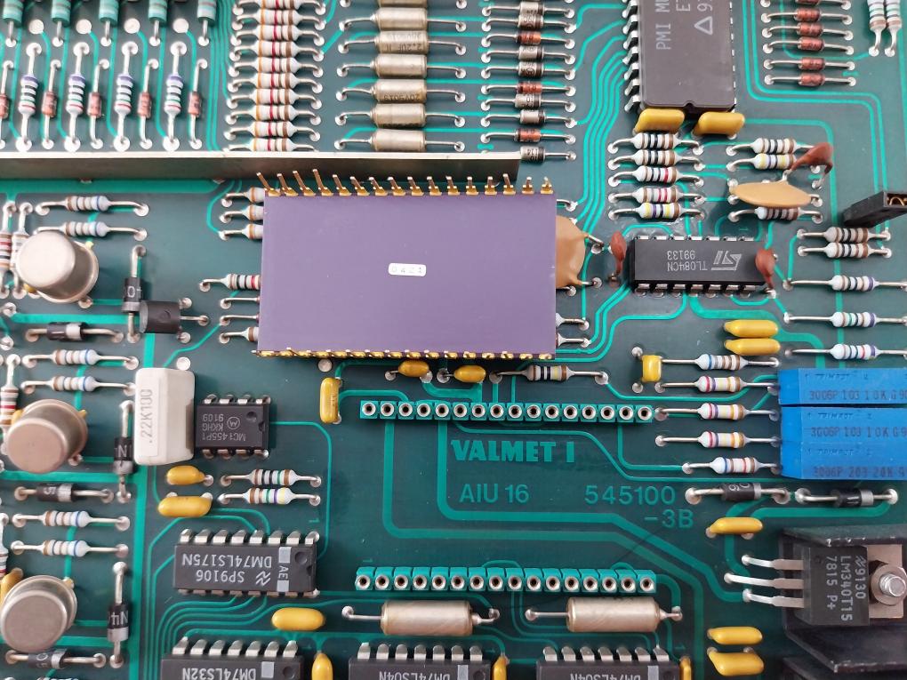 Valmet Automation Aiu 16 Analog Input Module M8512071 M1 545100-3B Mt145