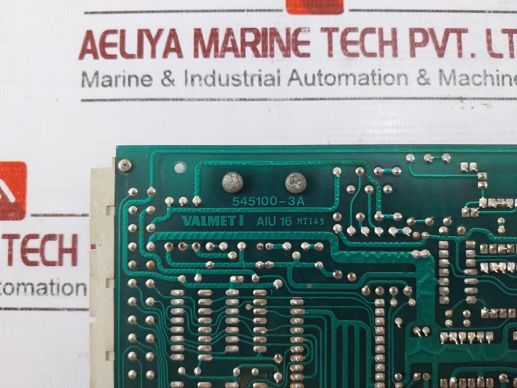 Valmet Automation Aiu 16 Analog Input Module M8512071 M1 545100-3B Mt145