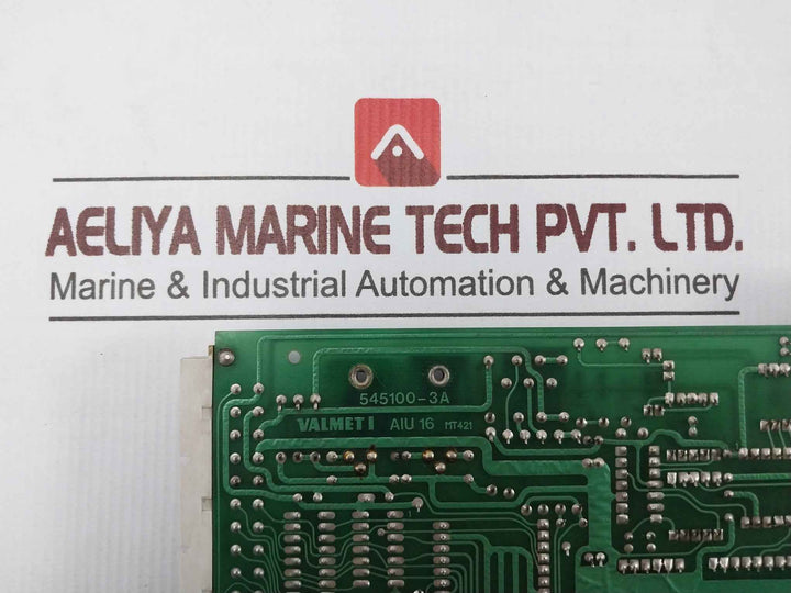 Valmet Automation Aiu 16 Analog Input Module M8512071 Mt421 545100-3B