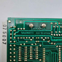 Valmet Automation Aiu 16 Analog Input Unit 545100-3A, 545100-3B