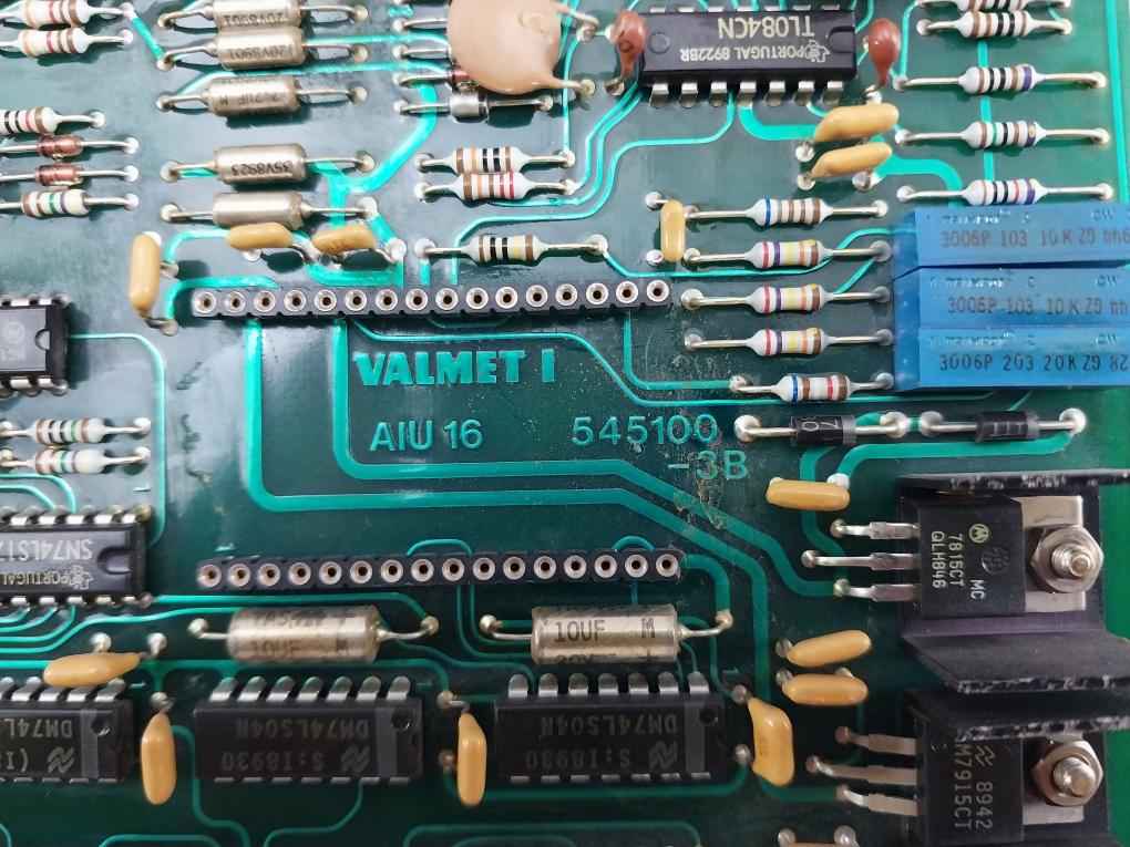 Valmet Automation Aiu 16 Analog Input Unit 545100-3A, 545100-3B