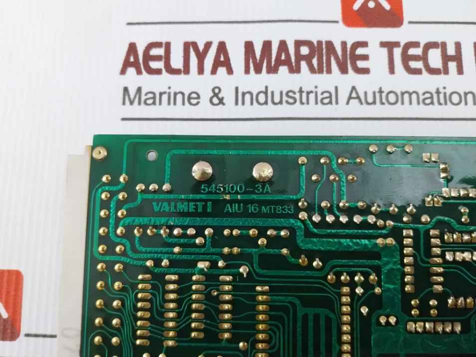 Valmet Automation Aiu 16 Analog Input Unit M8512071 M1/M85120711 M1