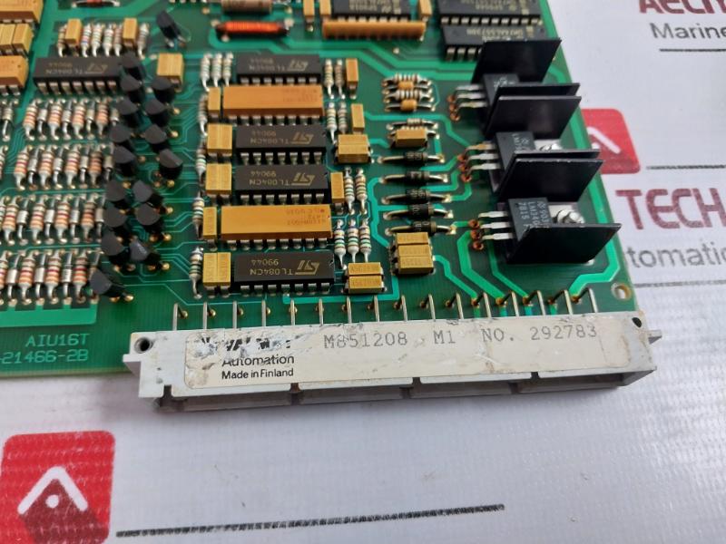 Valmet Automation Aiu 16T Analog Input Module 65421466-2A M851208 M1 Mt013