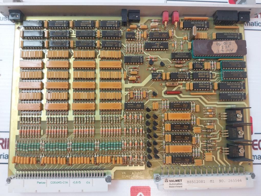 Valmet Automation Aiu 16T Analog Input Module M8512081 M1 Mt924