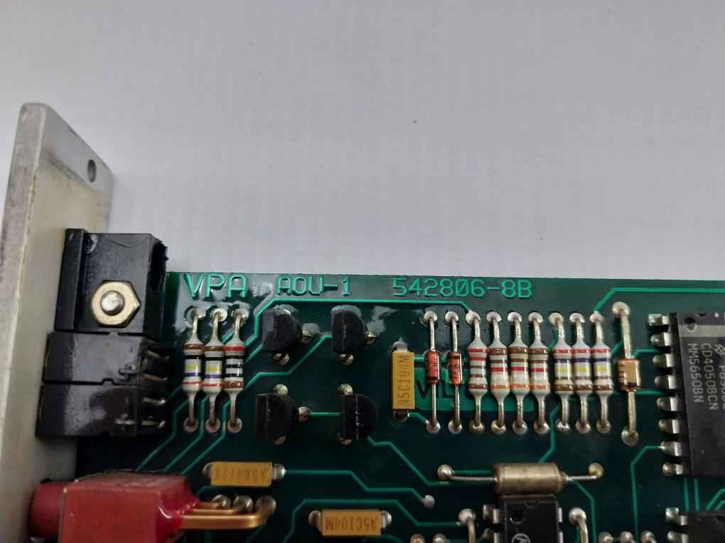 Valmet Automation Aou1 Analog Output Unit Pcb M8512151 M1 542806-8A