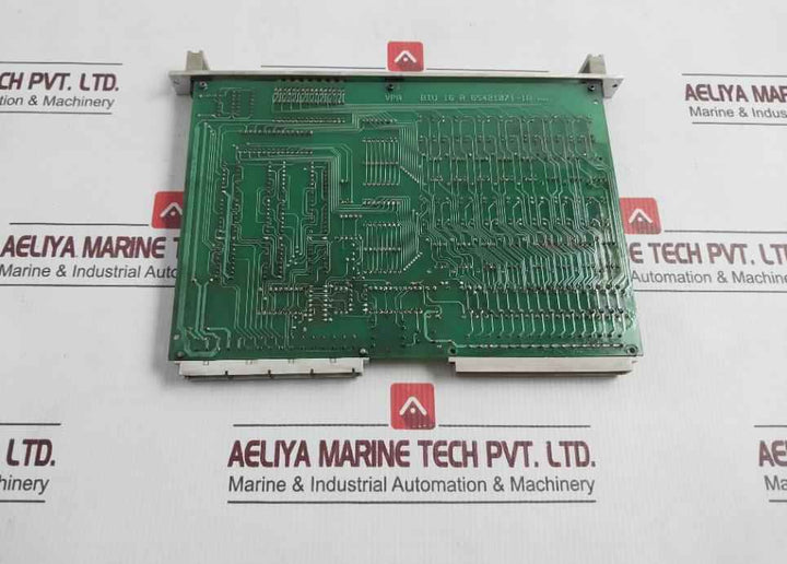 Valmet Automation Biu 16 R Analog Input Module 65421071-1B