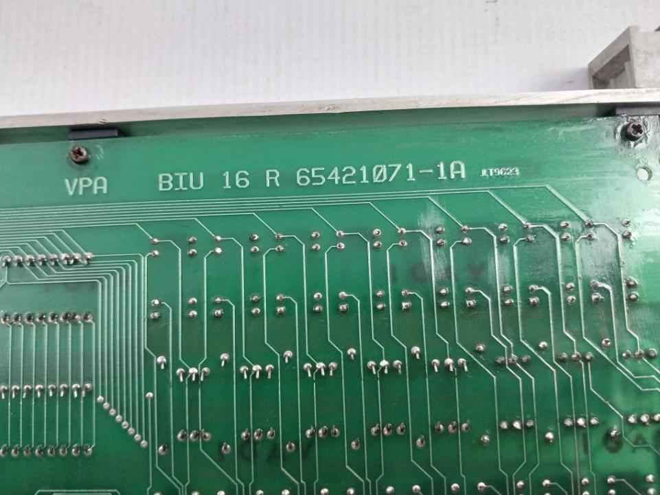 Valmet Automation Biu 16 R Analog Input Module 65421071-1B