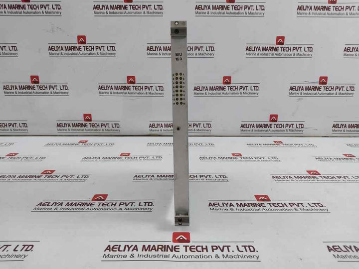 Valmet Automation Biu 16R Binary Input Unit 65421071-1A, 65421071-1B