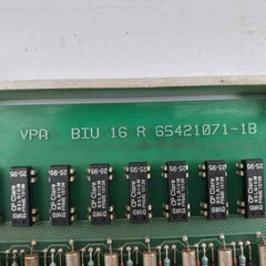 Valmet Automation Biu 16R Binary Input Unit 65421071-1A, 65421071-1B
