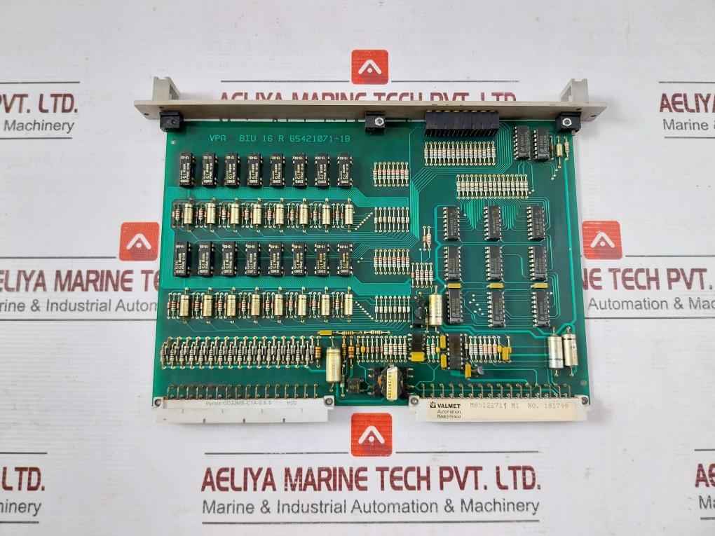 Valmet Automation Biu 16 R Binay Input Pc Board 65421071-1B Mt831