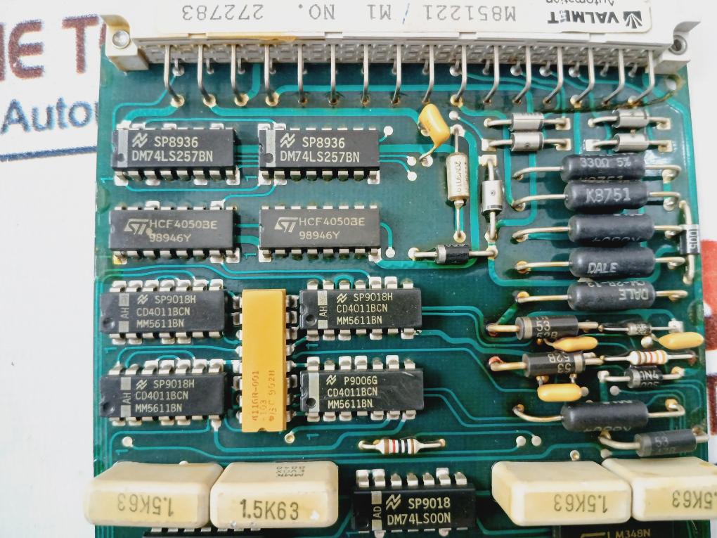 Valmet Automation Biu 4 Binary Input Module M851221/M1