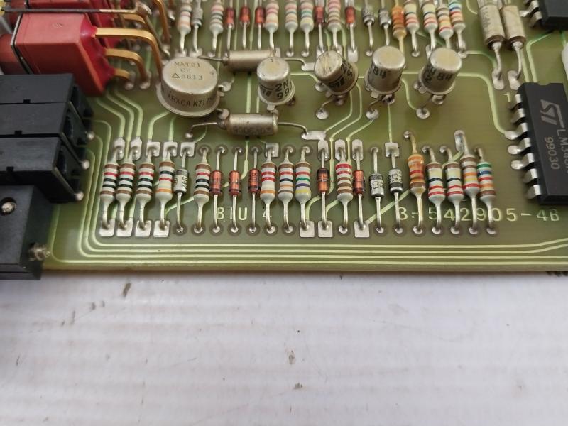 Valmet Automation Biu 4 Binary Input Unit M851221 M1 3 542905-4A 3-542905-4B