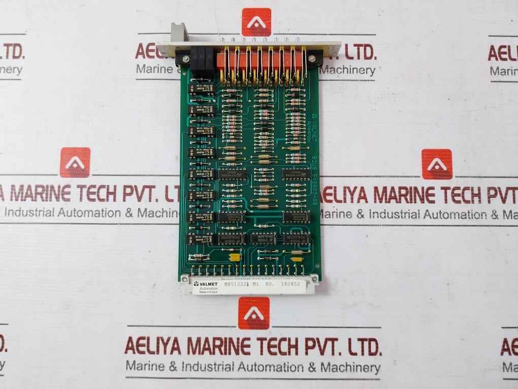 Valmet Automation Biu 8A Binary Input Pcb Module M851222 M1 Mt918 542803-6B
