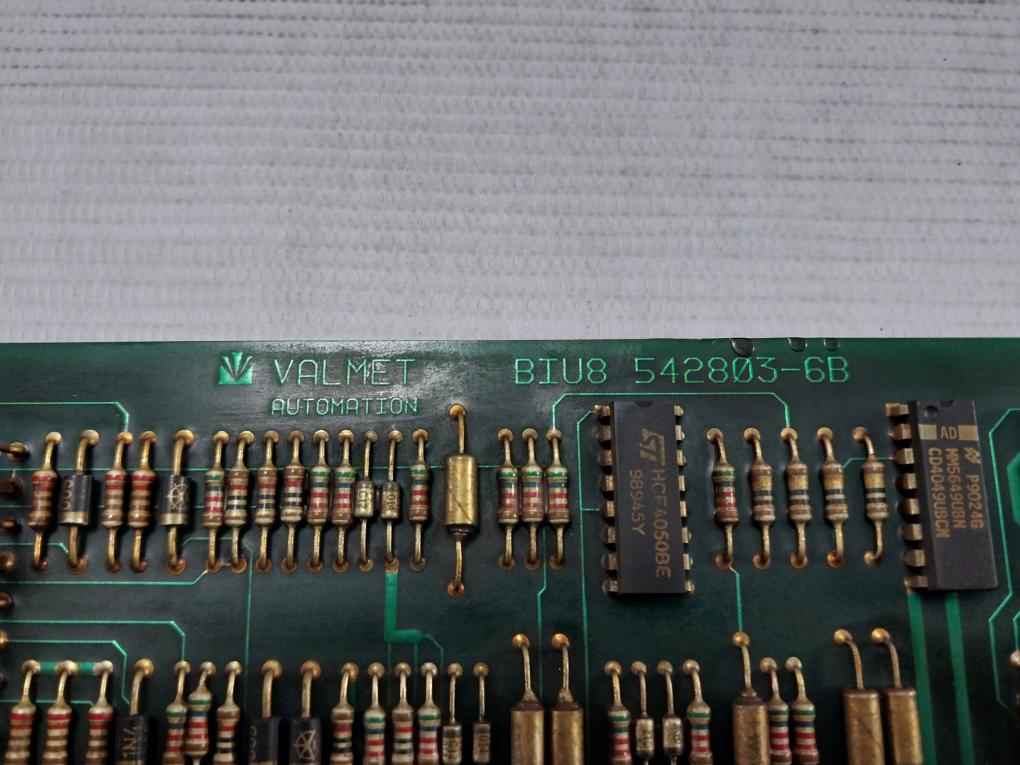 Valmet Automation Biu 8A Binary Input Unit 542803-6A