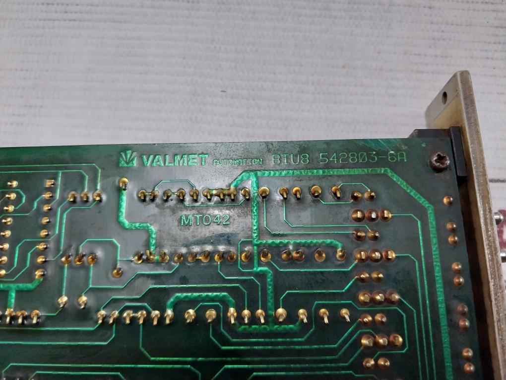 Valmet Automation Biu 8A Binary Input Unit 542803-6A
