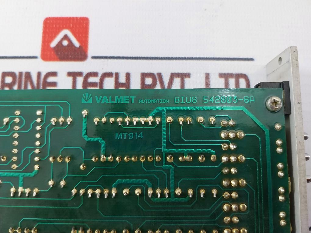 Valmet Automation Biu 8 A Binary Input Unit M851222 M1/M8512221 M1