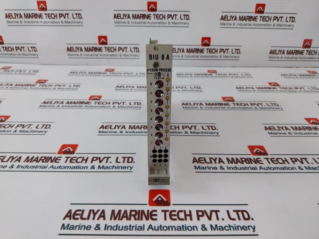 Valmet Automation Biu 8 A Binary Input Unit M851222 M1/M8512221 M1