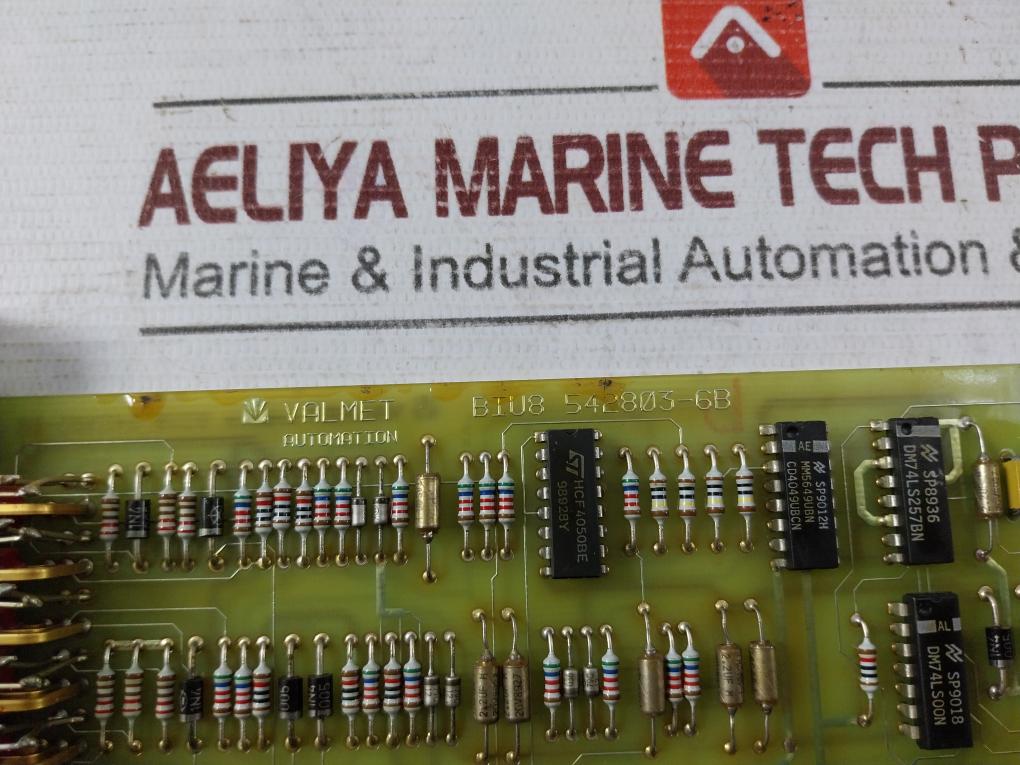 Valmet Automation Biu 8A Binary Input Unit M851222 M1/M8512221 M1