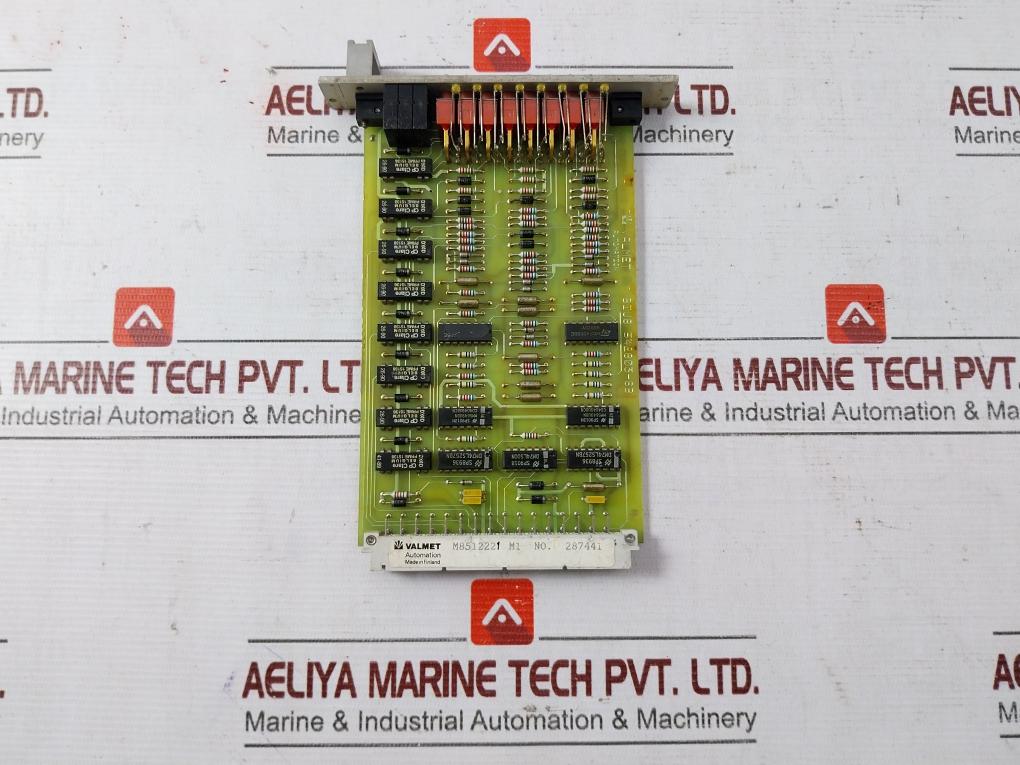 Valmet Automation Biu 8A Binary Input Unit M851222 M1/M8512221 M1