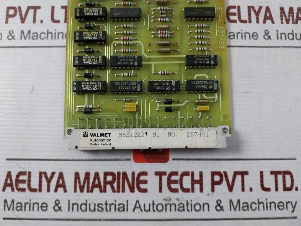 Valmet Automation Biu 8A Binary Input Unit M851222 M1/M8512221 M1