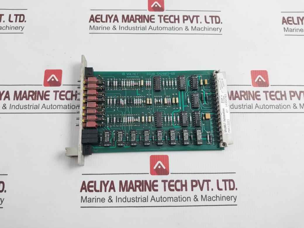 Valmet Automation Biu 8A Binary Input Unit Pcb 542803-6B M8512221 07