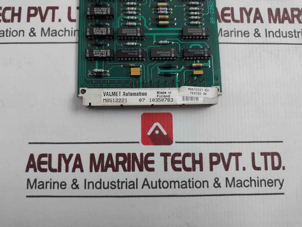 Valmet Automation Biu 8A Binary Input Unit Pcb 542803-6B M8512221 07