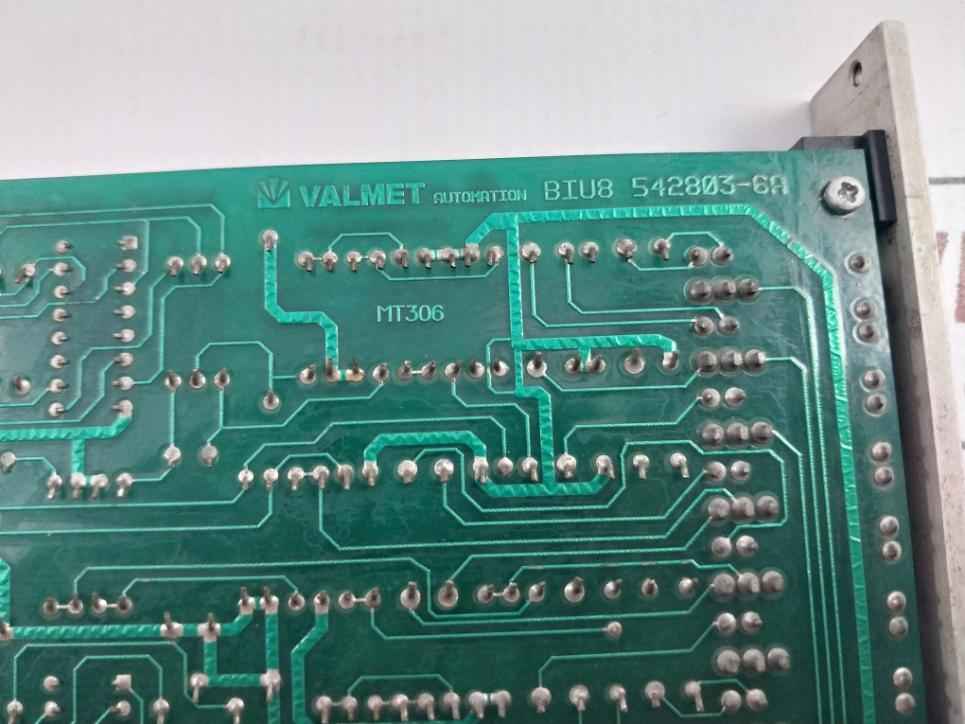 Valmet Automation Biu 8A Binary Input Unit Pcb 542803-6B M8512221 07