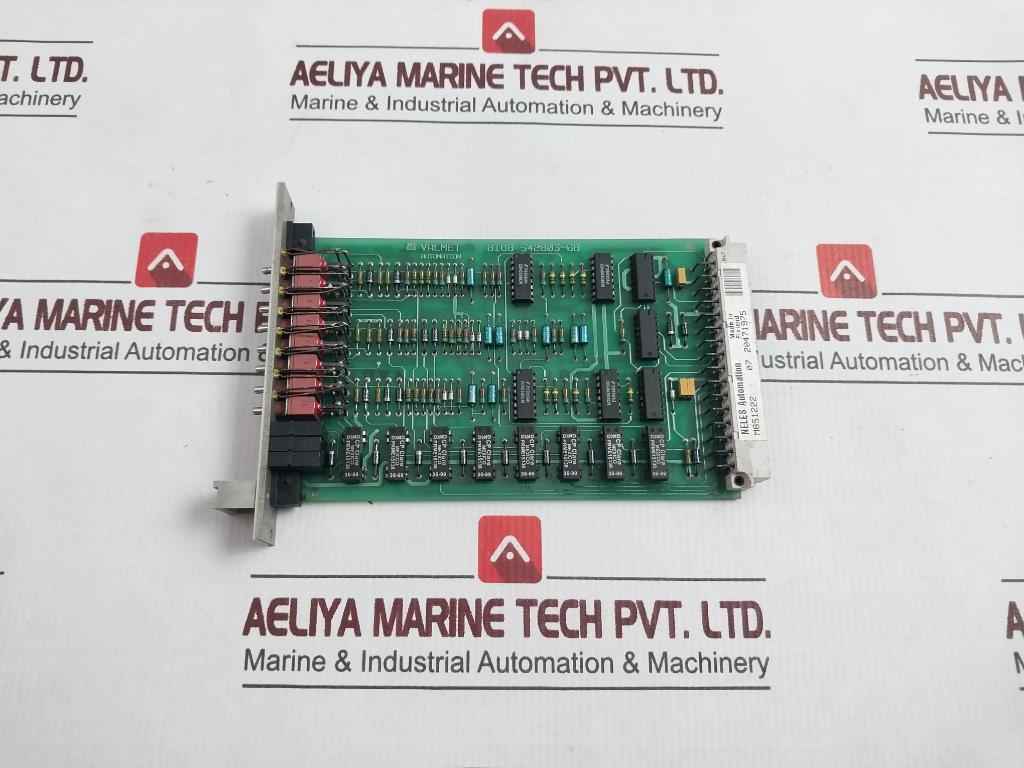 Valmet Automation Biu 8A Binary Input Unit Pcb 542803-6B T9605 M851222 07