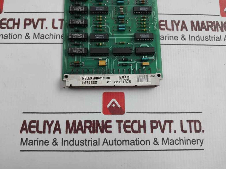 Valmet Automation Biu 8A Binary Input Unit Pcb 542803-6B T9605 M851222 07
