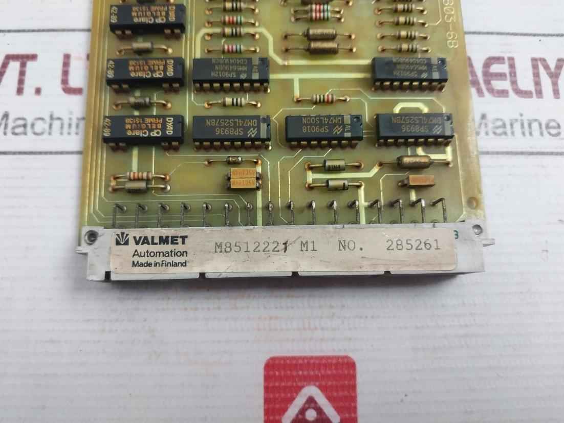 Valmet Automation Biu 8 A Binary Input Unit Pcb M8512221 M1 Mt045 542803-6A